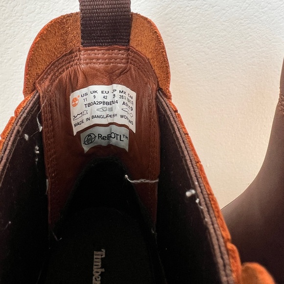 Timberland Brown Brimfield Chelsea Women’s Boots Mirrorfit US 11 - Picture 10 of 11